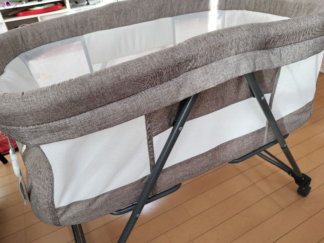 【送料込みに変更いたしました】★極美品★ベビーベッド