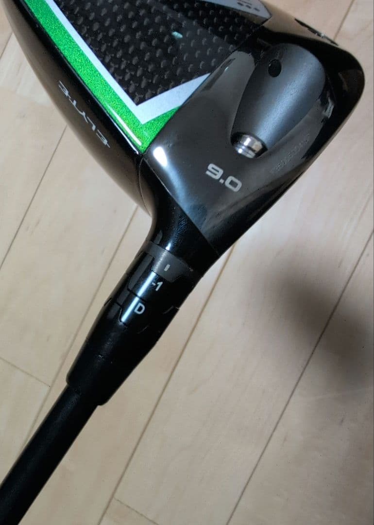 エリートトリプルダイヤモンド　 ドライバー 9.0° ヘッドカバー（保証書あり)