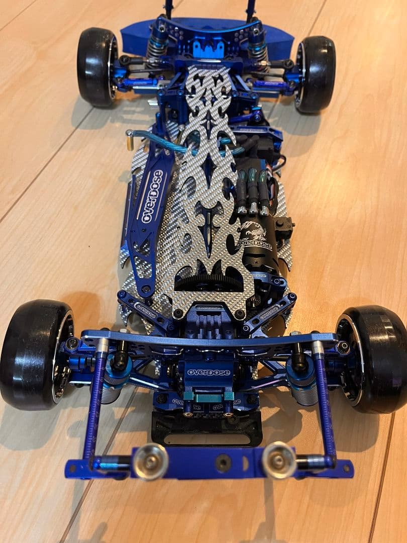 ぬん　Overdose ホビーラジコン カーボンシャーシ