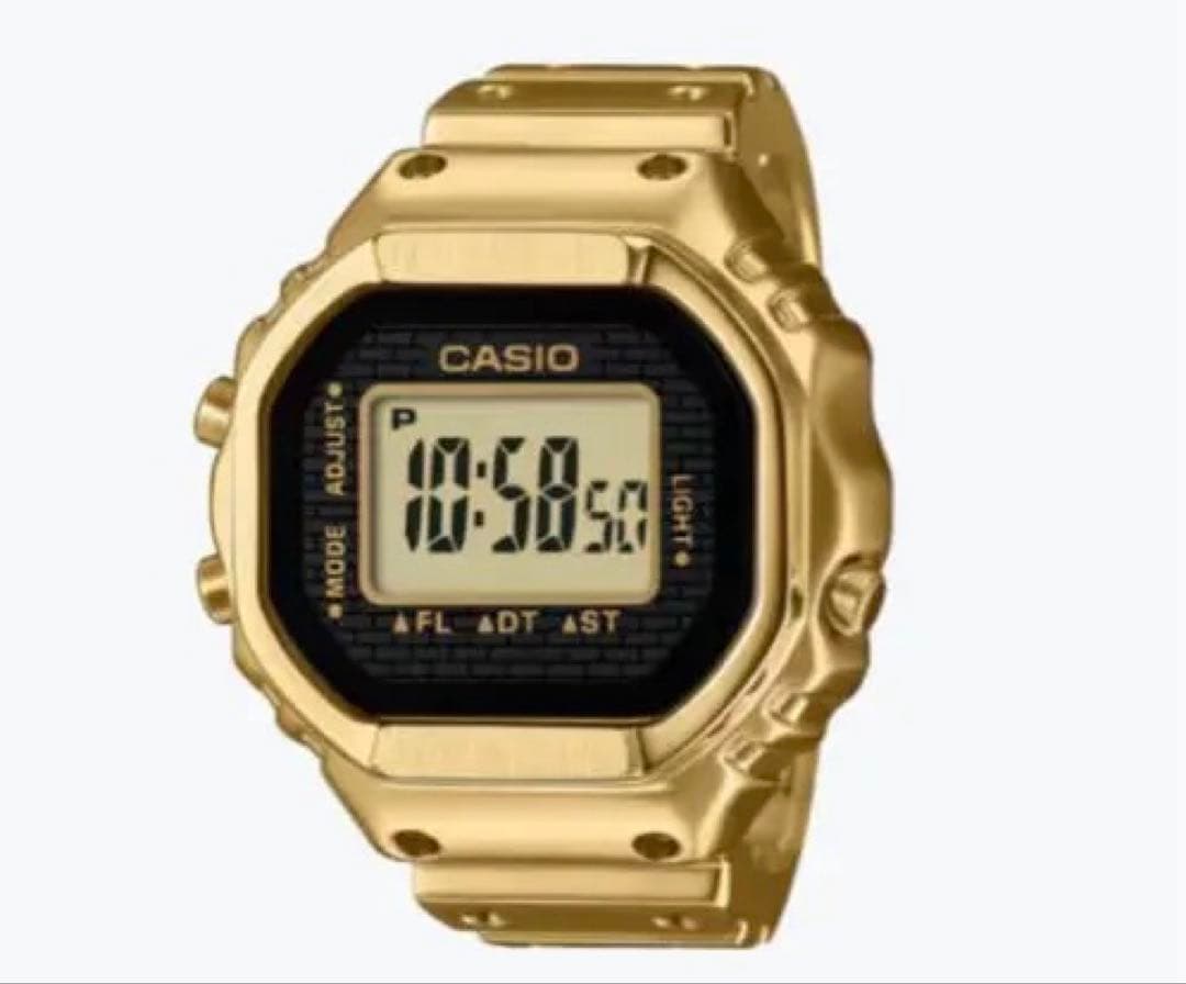 カシオ リングウォッチ ゴールド 国内正規品CRW-001G-9JR