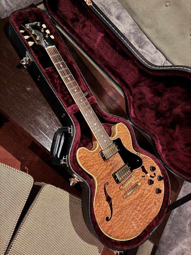 Fujigen Masterfield エレキギター セミアコ