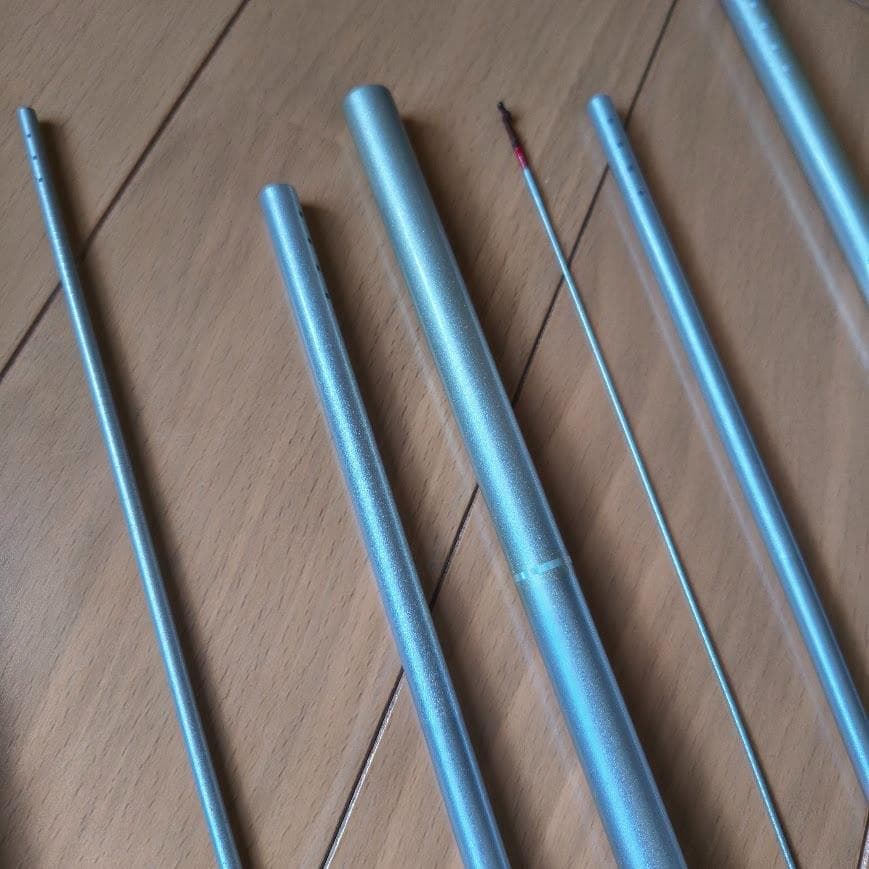 け*ん様 Daiwa 五天聖 19 ヘラブナ竿 6本継　19尺　袋付 オークショ