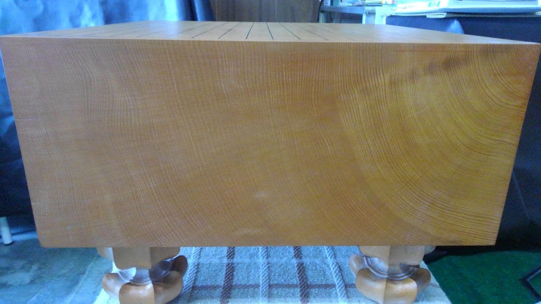 【国産本榧　6寸碁盤】