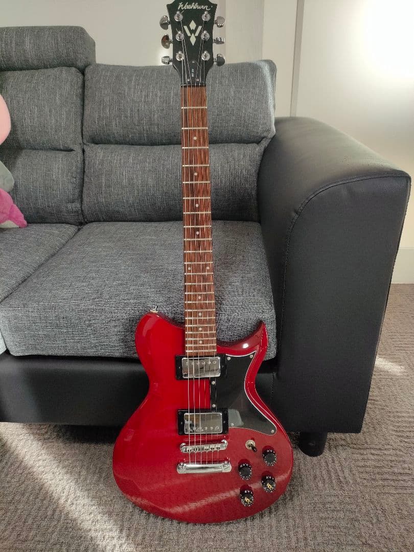 値下げです　Washburn W I-64　シースルーレッド