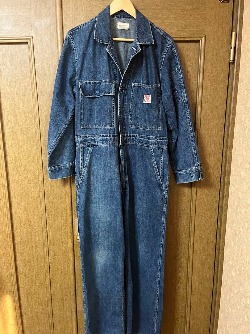Sugar Cane オーバーオール ツナギ　 38 デニムブルー