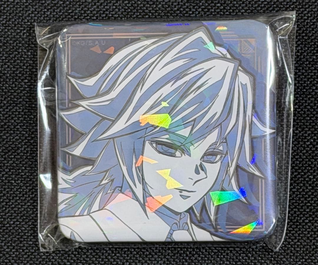 モクテルバー 冨岡義勇 グリッター缶バッジ