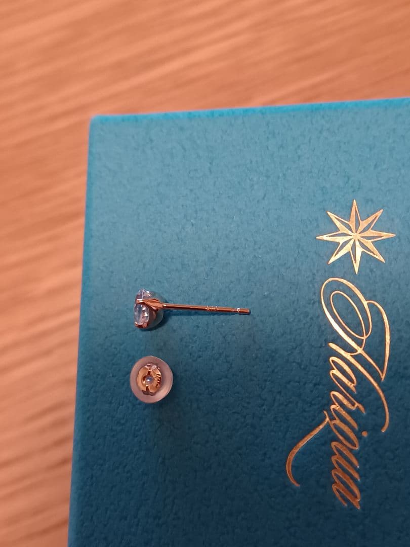 *☆ハリックァ☆*希少ブラジル産レムリアンシードクォーツ片耳ピアス