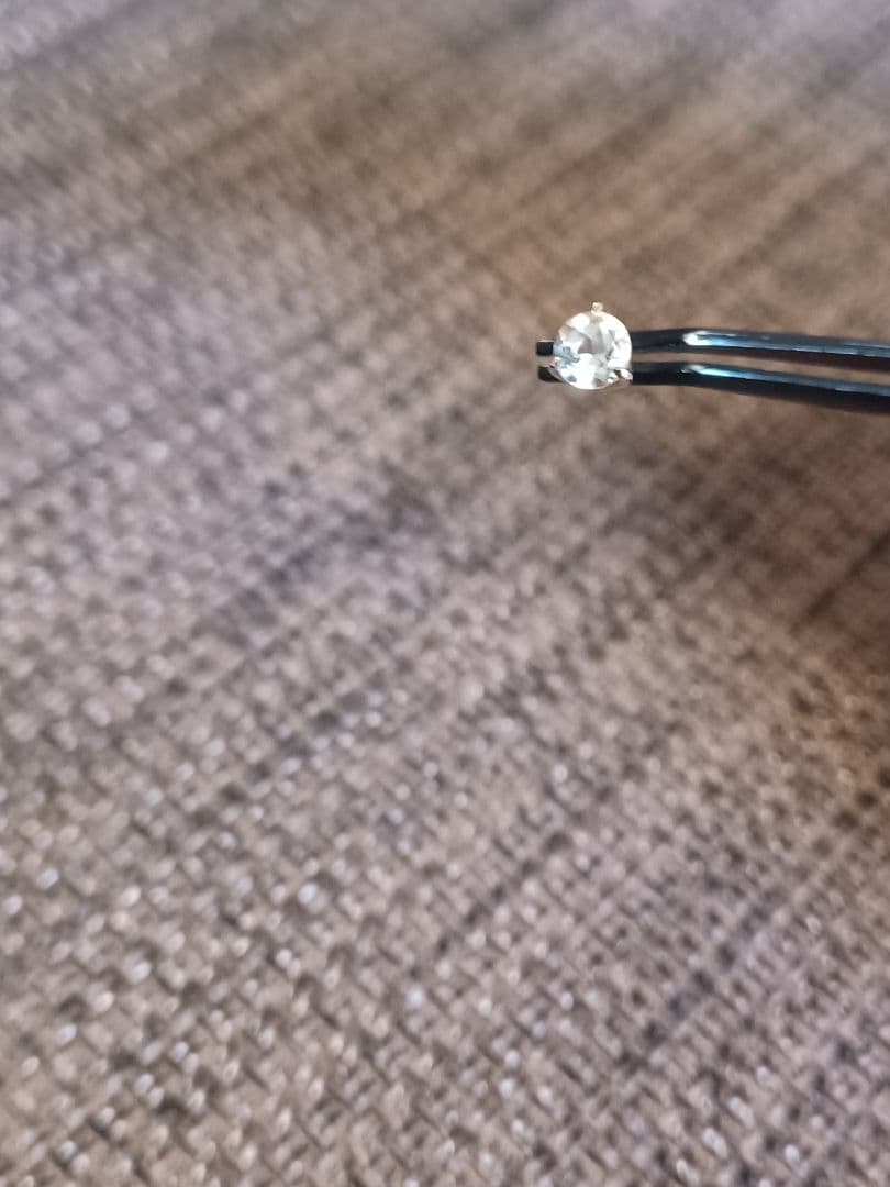 *☆ハリックァ☆*希少ブラジル産レムリアンシードクォーツ片耳ピアス