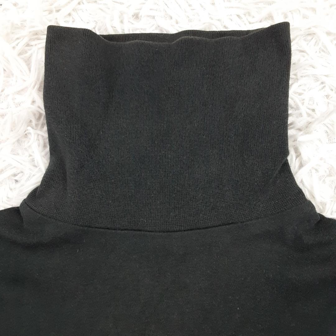 美品◎POLO GOLF コットンニット ゴルフウェア ハイネック ポニー刺繍