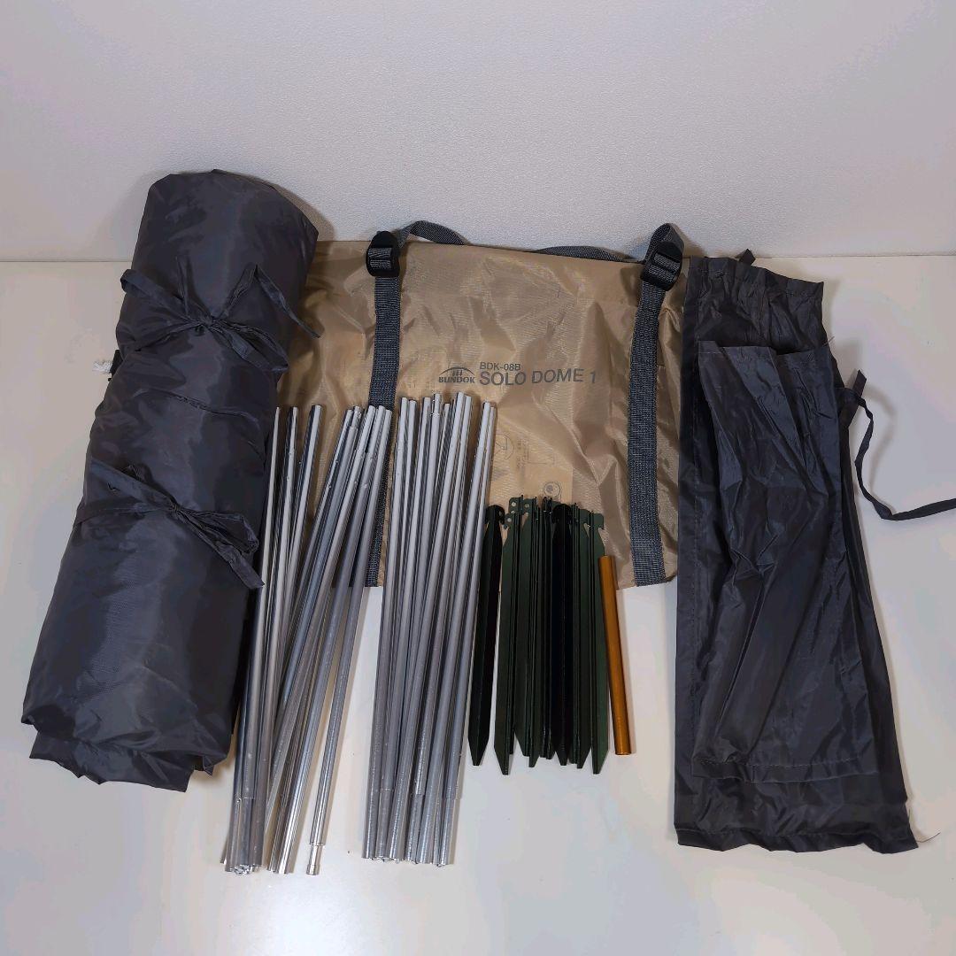 【美品】BUNDOK ソロベーステント BDK-79TC