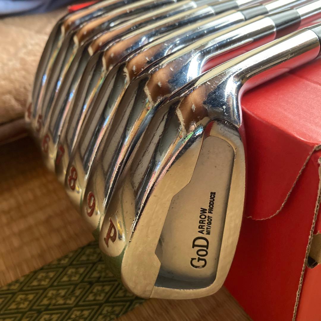 GoD ARROW アイアンセット 7本セット