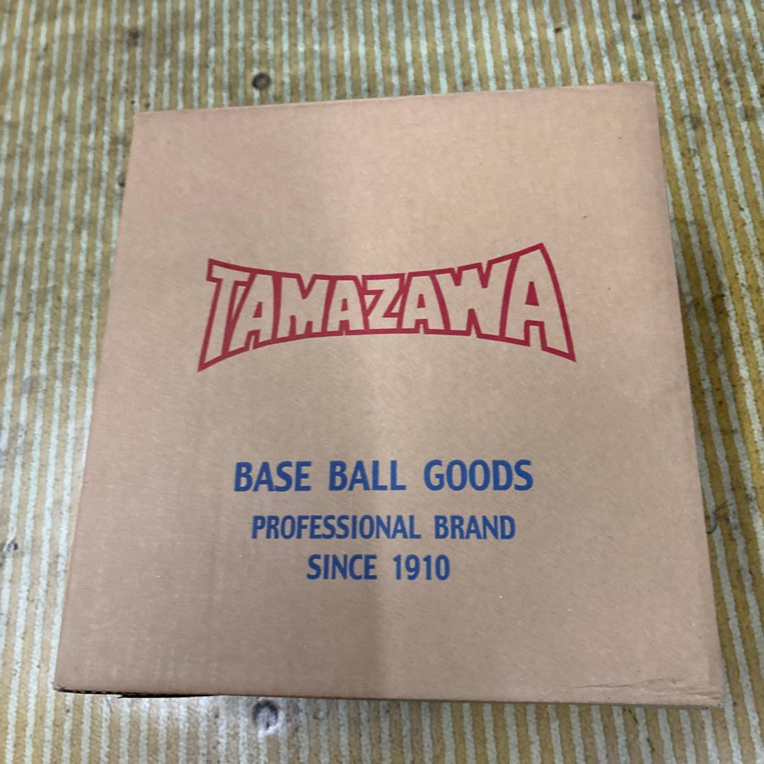 新品未使用玉澤野球赤軟式グローブ国産品軟式右利き用 レザー製