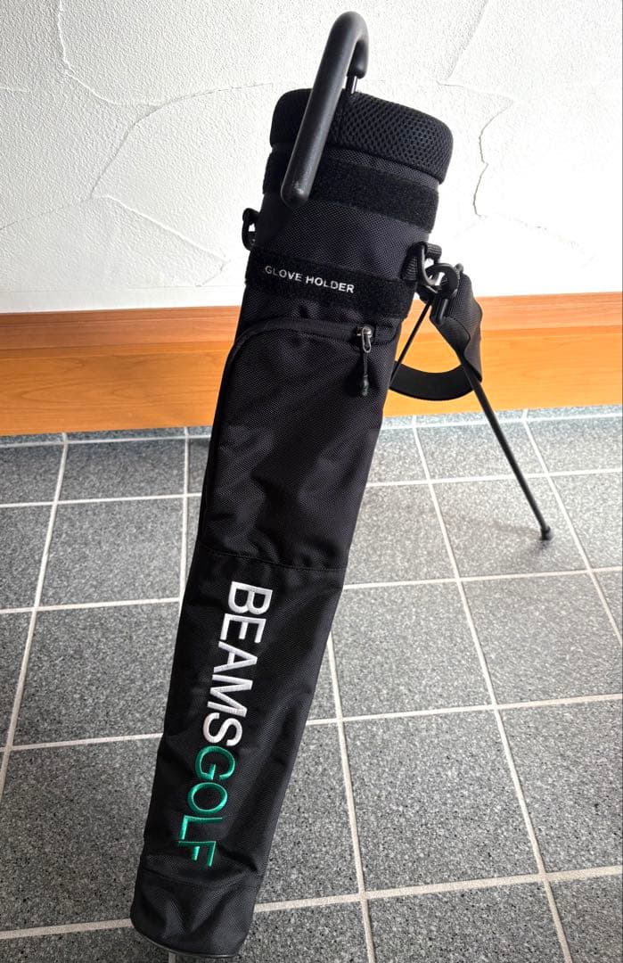 美品★BEAMS GOLF ビームス　ゴルフ　バッグ　スタンド　セルフスタンド