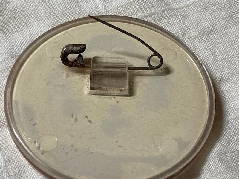 【希少！ヴィンテージ】キャンディキャンディ プラスチック製バッジ いがらしゆみこ