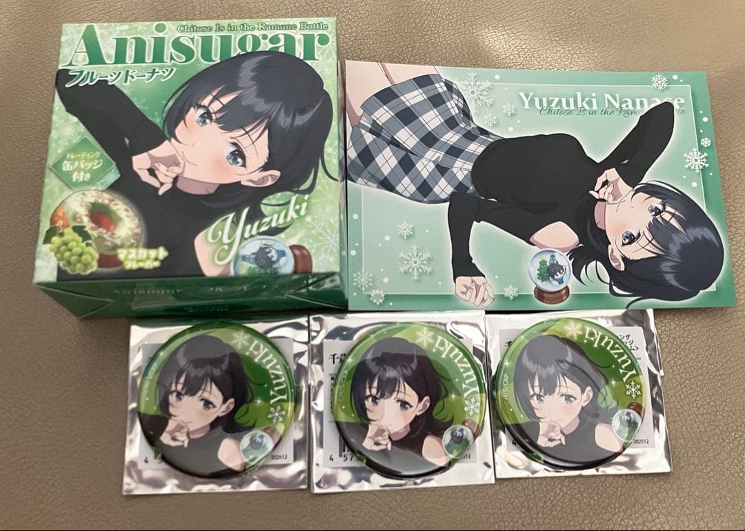 チラムネ feel. c107 缶バッジ Anisugar 特典 七瀬悠月セット