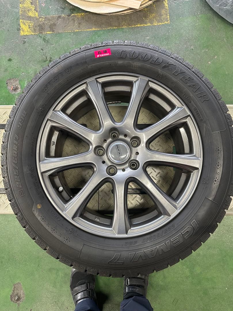 ★値下30アルヴェルGoodyear Ice Navi 17インチ スタッドレス