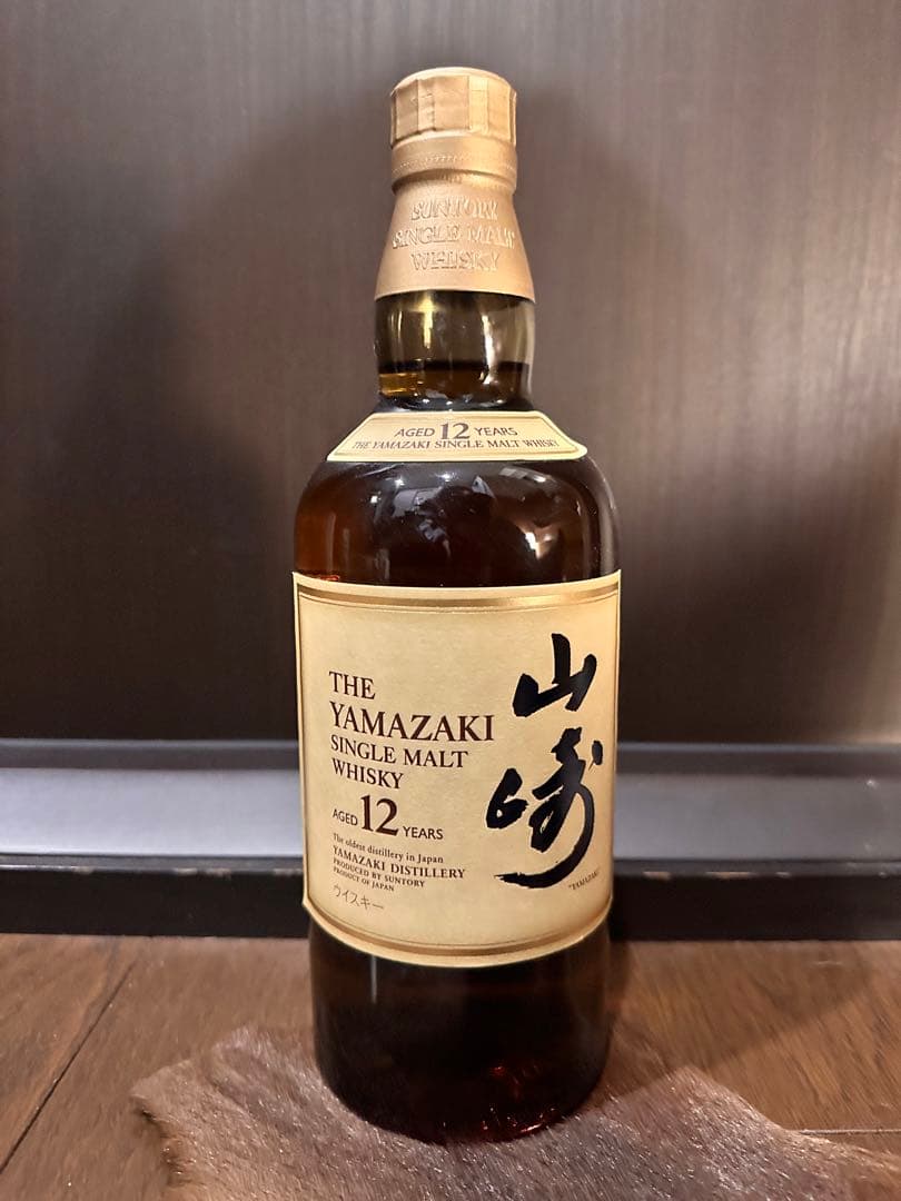 【新品未開封】サントリーシングルモルトウイスキー 山崎12年