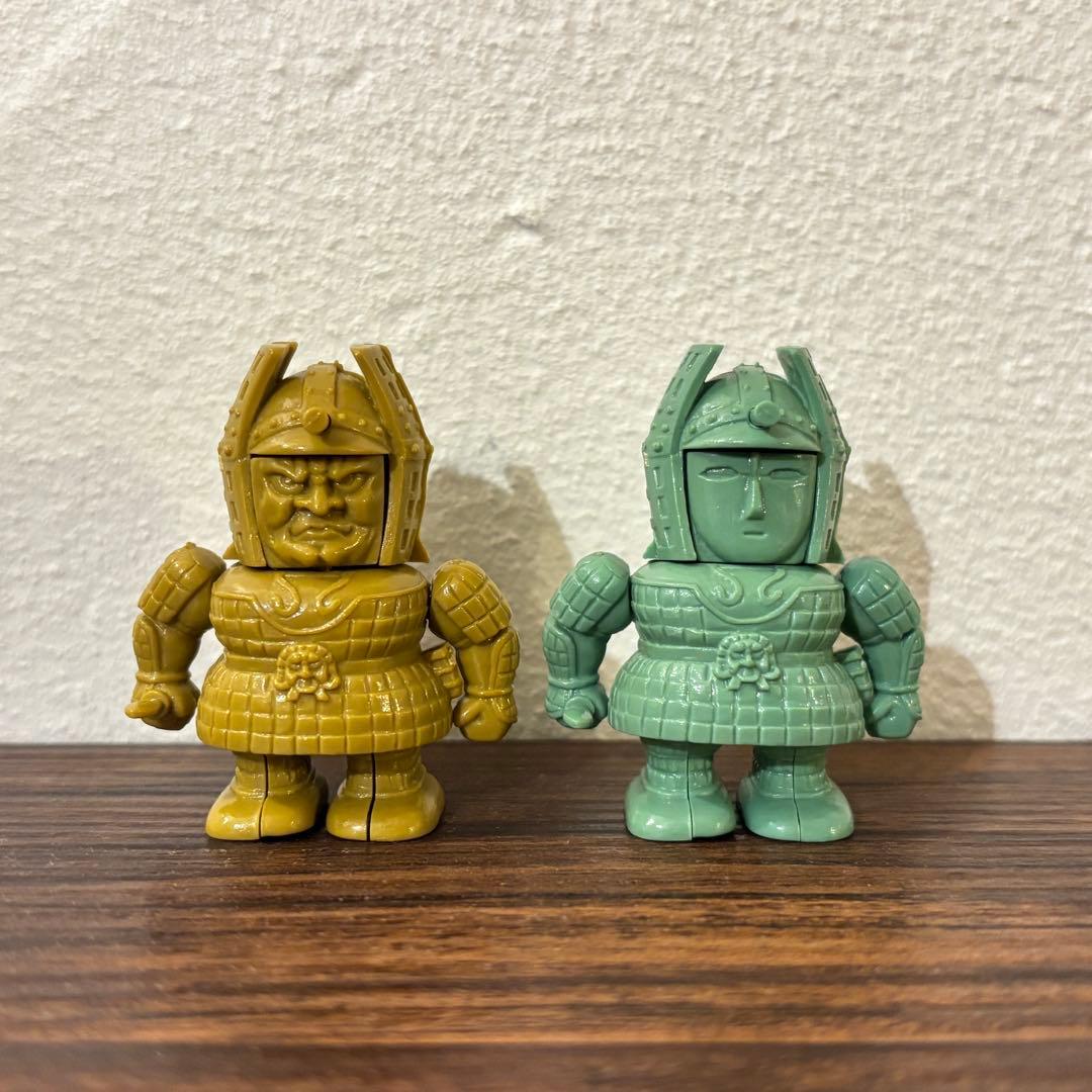 なつかし怪獣 大魔人 ミニプラ 当時物 昭和 80年代！怒りと無表情の2体セット