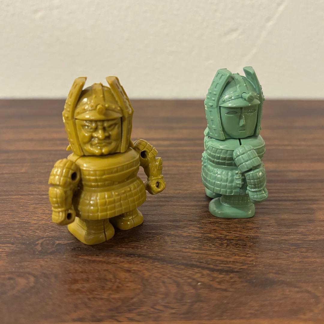 なつかし怪獣 大魔人 ミニプラ 当時物 昭和 80年代！怒りと無表情の2体セット