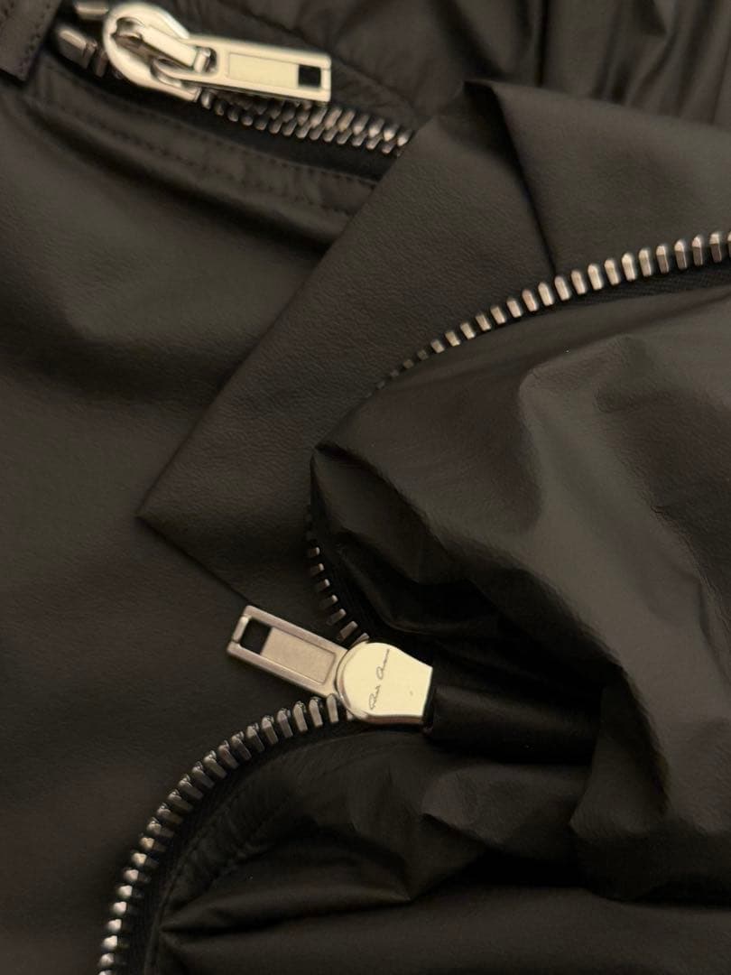 RICK OWENS BAUHAUS CARGOディテールコート