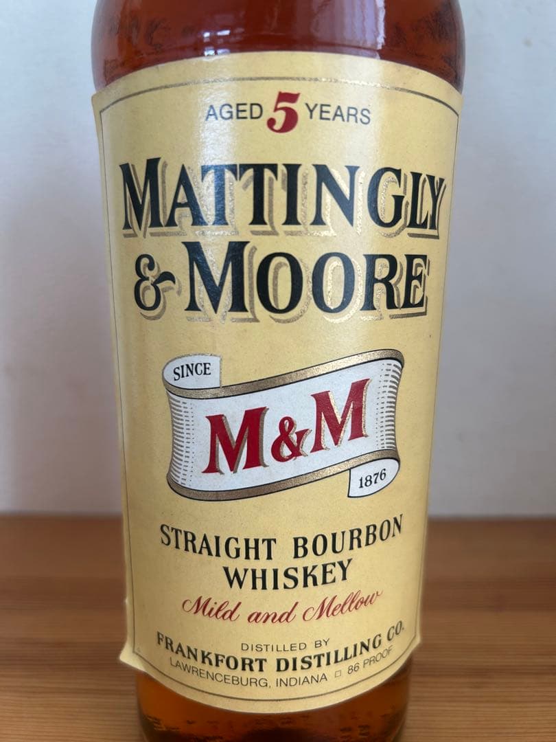 MATTINGLY & MOORE マッティングリー＆ムーア 5年 特級