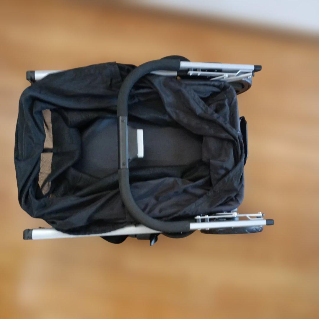 最終値下げ　EcoCa 　エコカ　折りたたみ式ショッピングカート ブラック