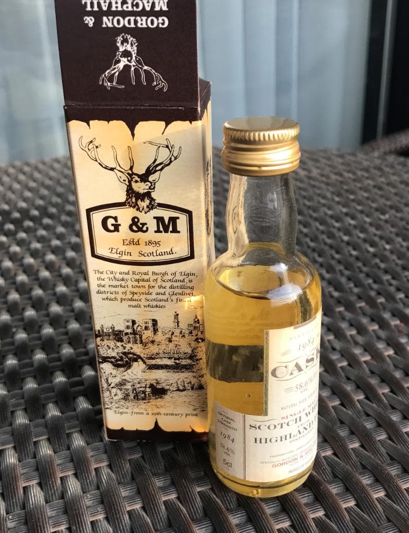 シングルモルト　ゴードン＆マクファイル社　ミニチュアボトル　50ml　2本組