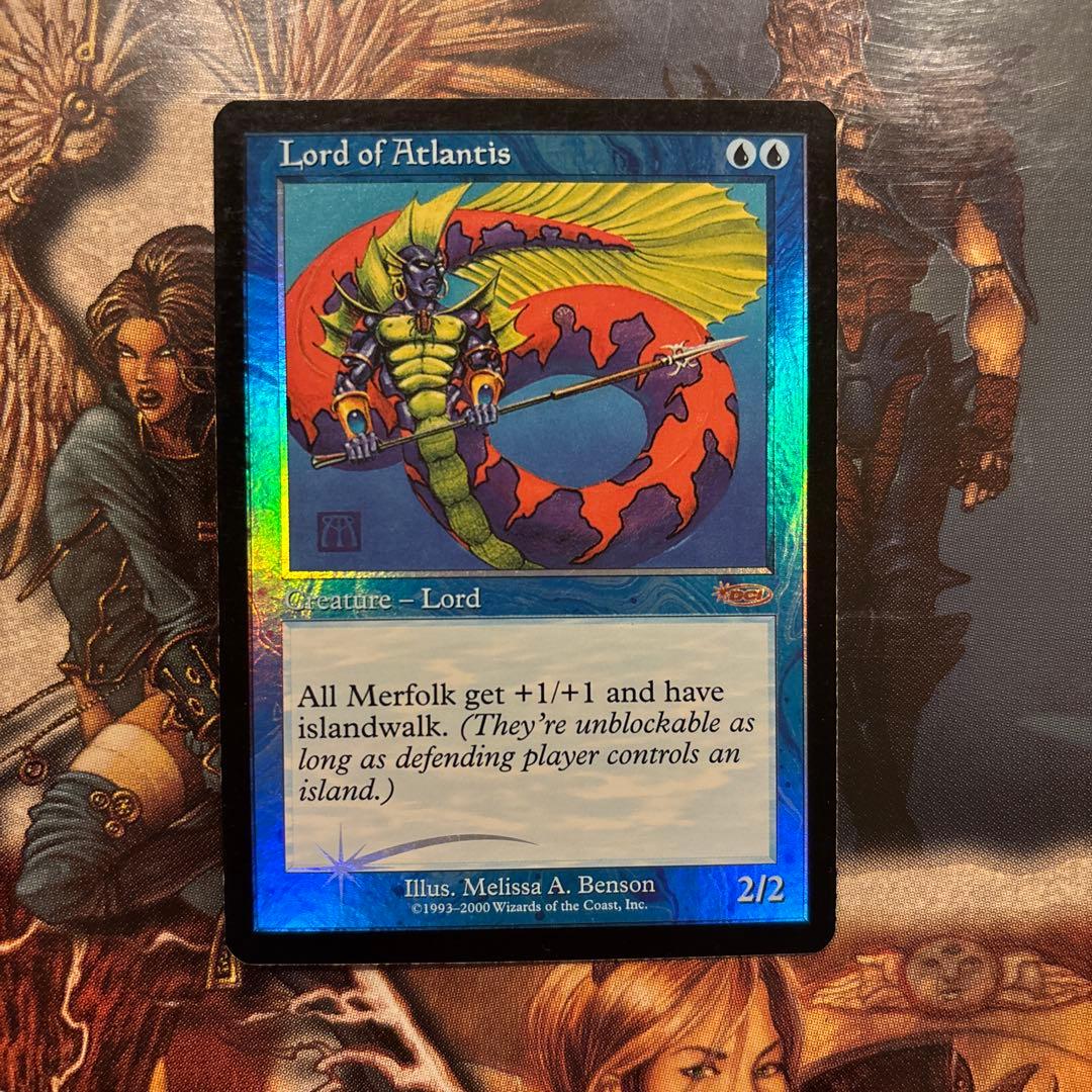 【Foil】アトランティスの王/Lord of Atlantis[DCI]