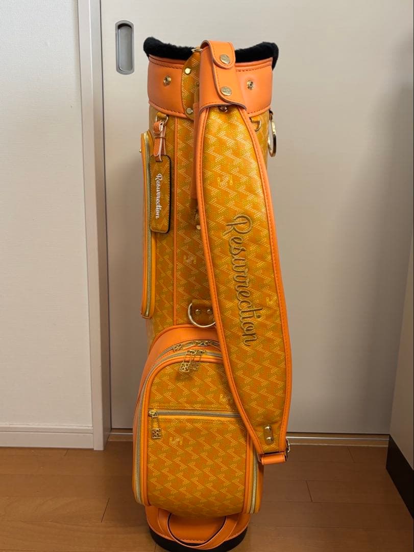 美品★レザレクションキャディバックマンゴ★定価約112,000円