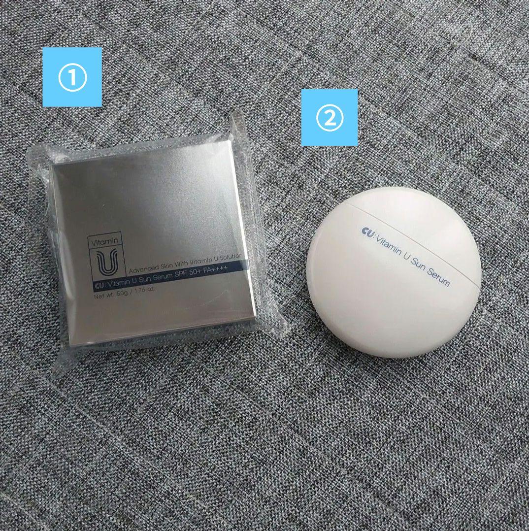 CUSKIN VITAMIN U CU 洗顔 日焼け止め クリーム クレンジング