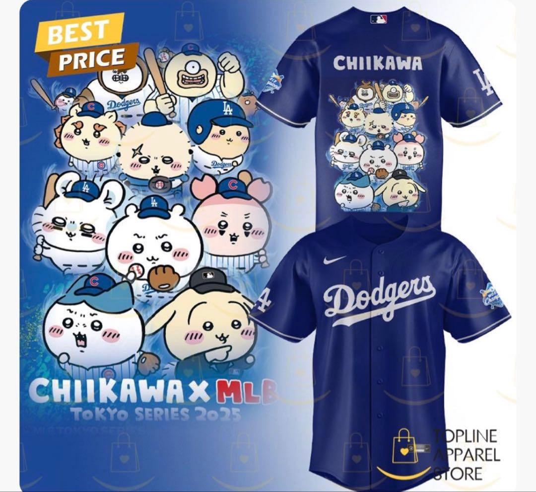 新品　ちいかわ　Dodgers ユニフォーム 2025 Mサイズ　激レア