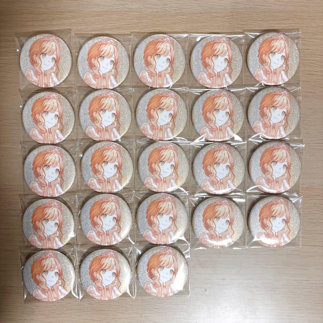 花里みのり グリッター缶バッジ 44b