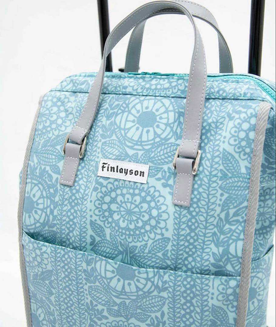 Finlayson 花柄キャリーカート タイミ
