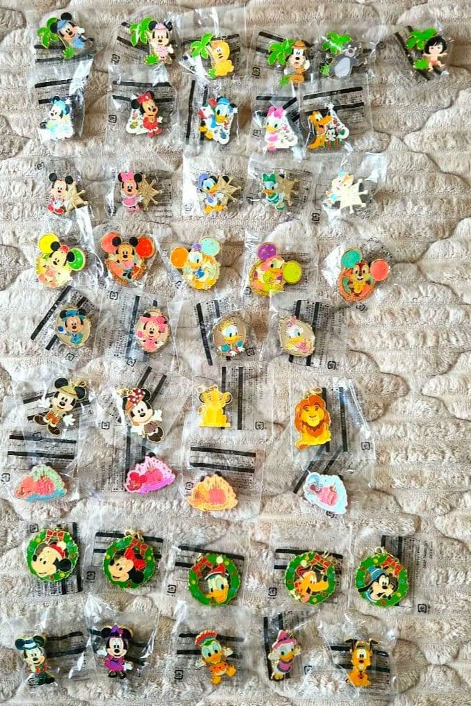 ディズニー　アブーズバザール・ジャングルカーニバル　ピンバッジ　43種　被りなし
