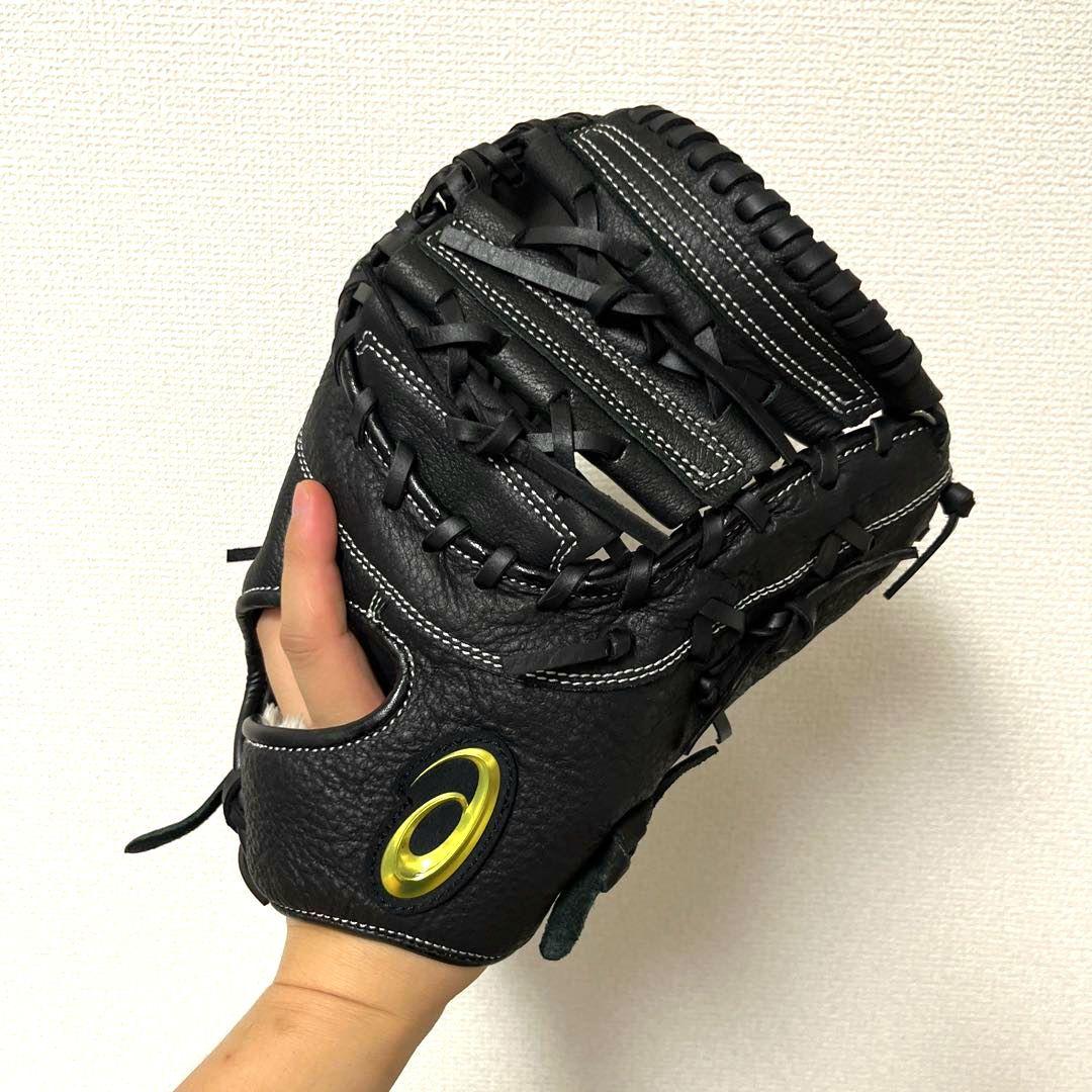 579 アシックス 型抜群 極美品 軟式 ファーストミット