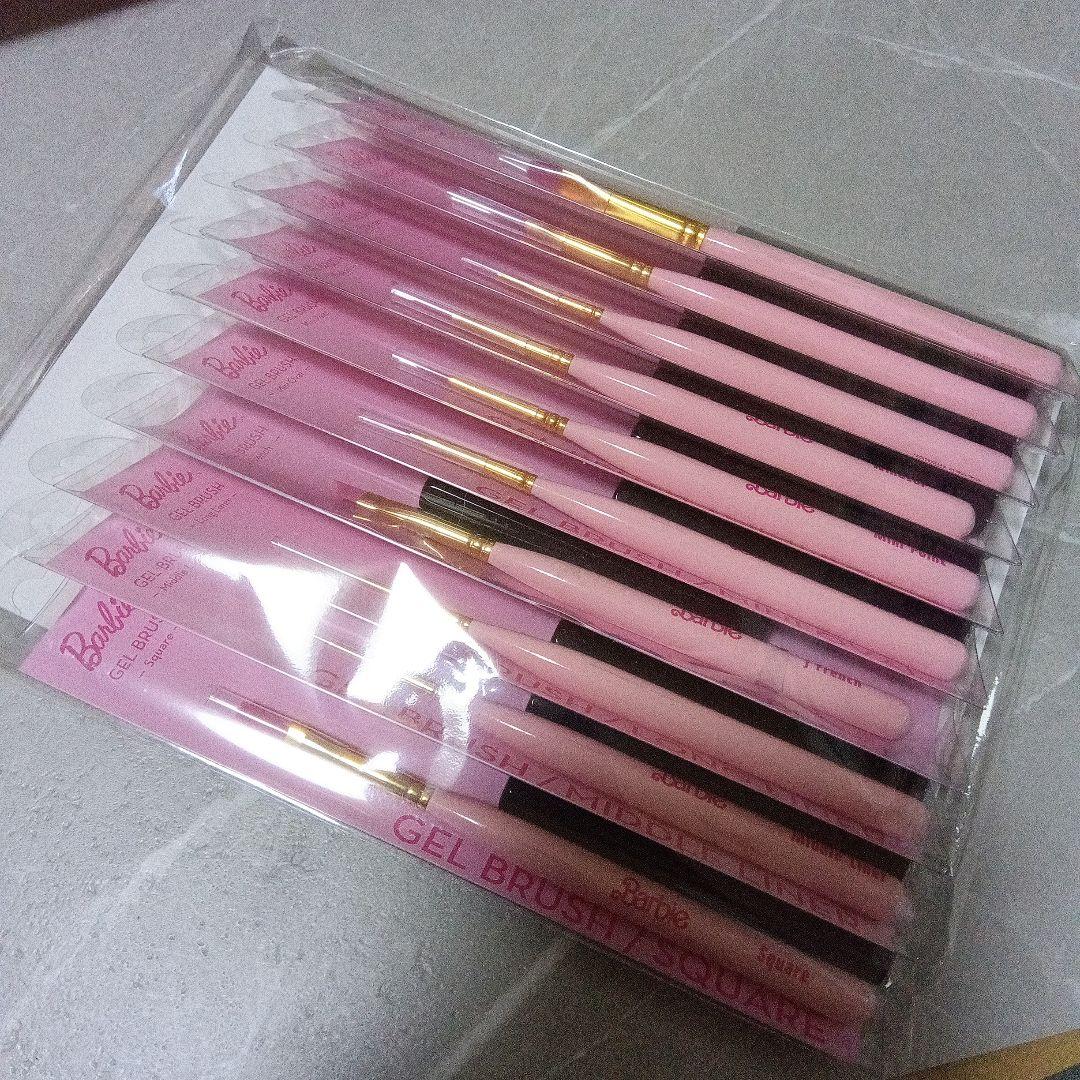 限定　バービー　ジェルブラシ　セット　10本セット　Barbie