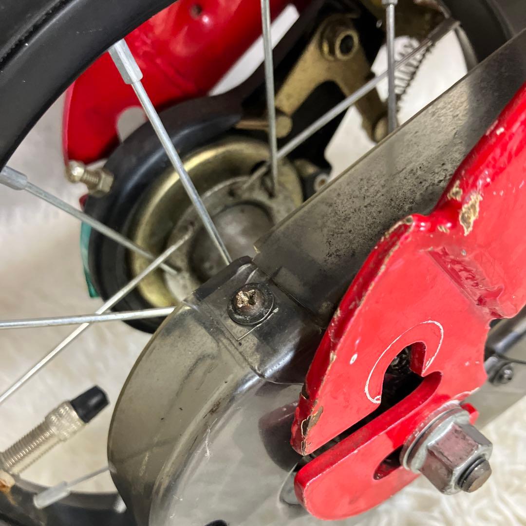 【美品】へんしんバイク 12インチ レッド　赤