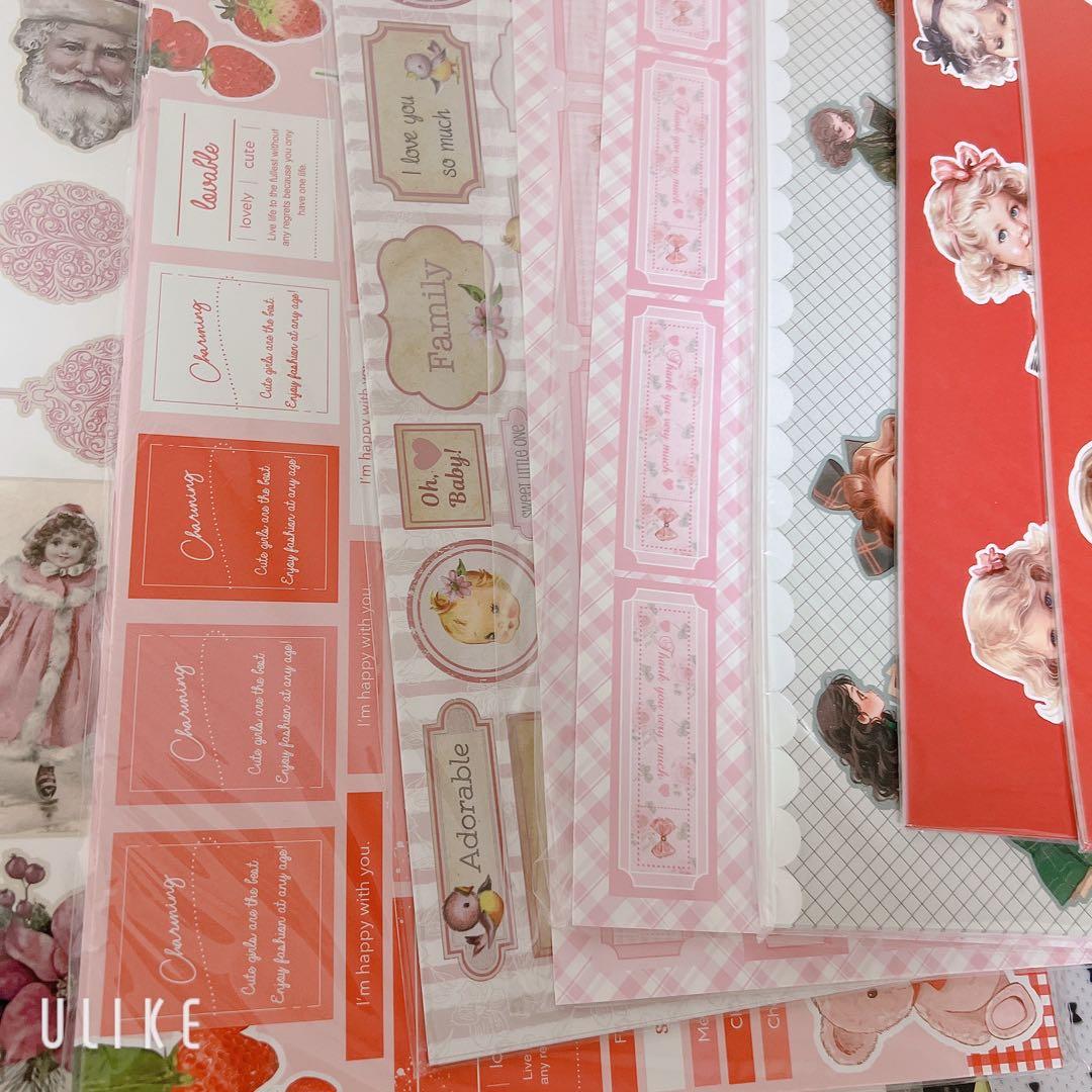 コラージュ素材 トレペ コラージュシート 紙モノ デザインペーパー まとめ売り