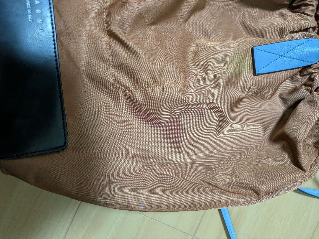 MARNI マルニ　リュック　2way レザー×ナイロン　ハンドバッグ