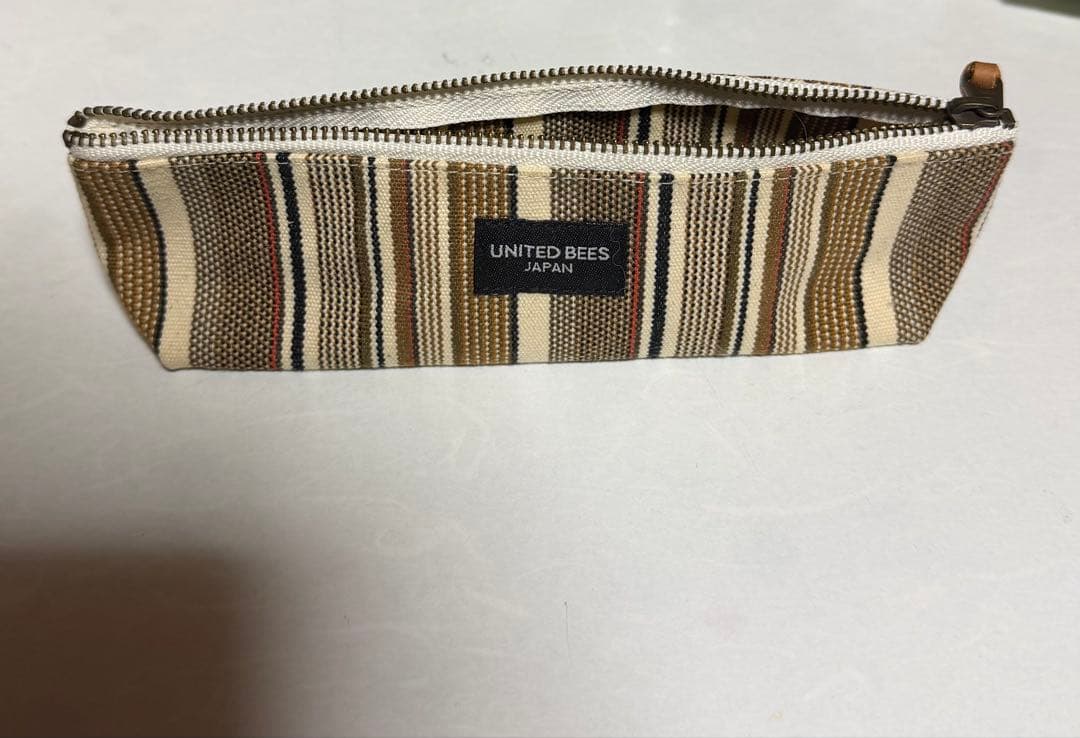 ユナイテッドビーズ　ペンケース　カフェラテ　最安値