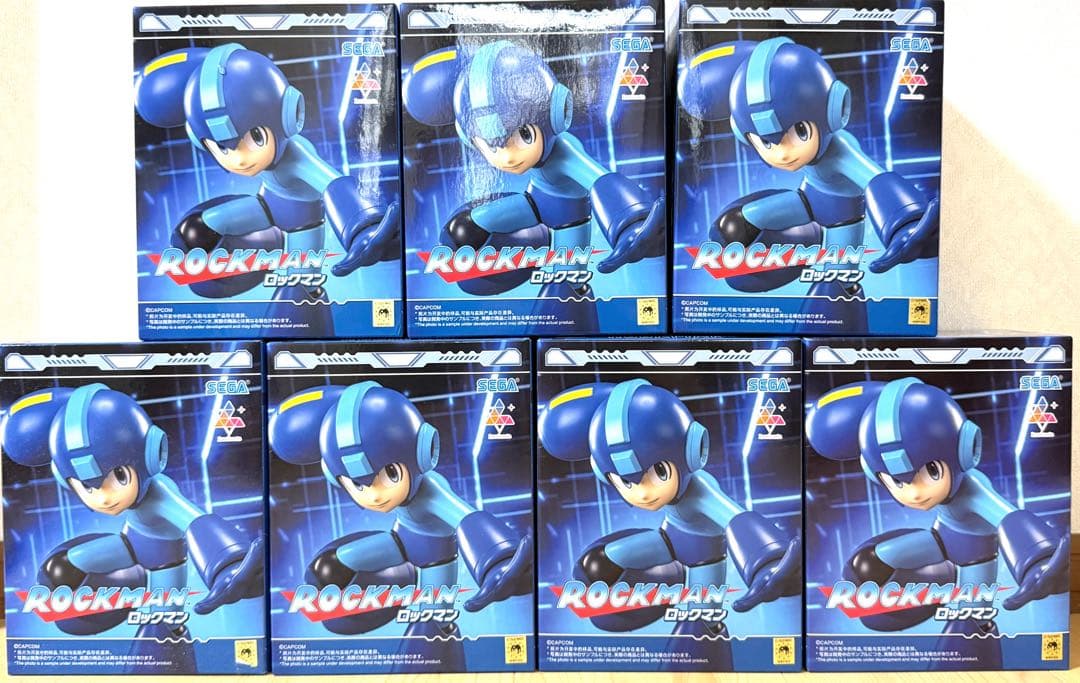 【匿名配送】ロックマン フィギュア 7点