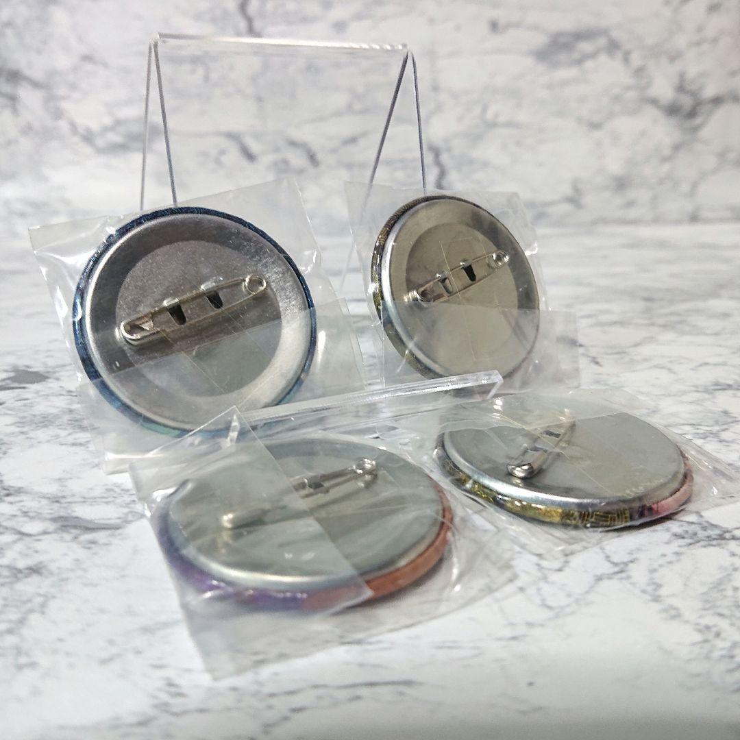 【希少】青の祓魔師☆缶バッジ☆ガチャガチャ☆奥村燐杜山しえみ神木出雲☆四点セット