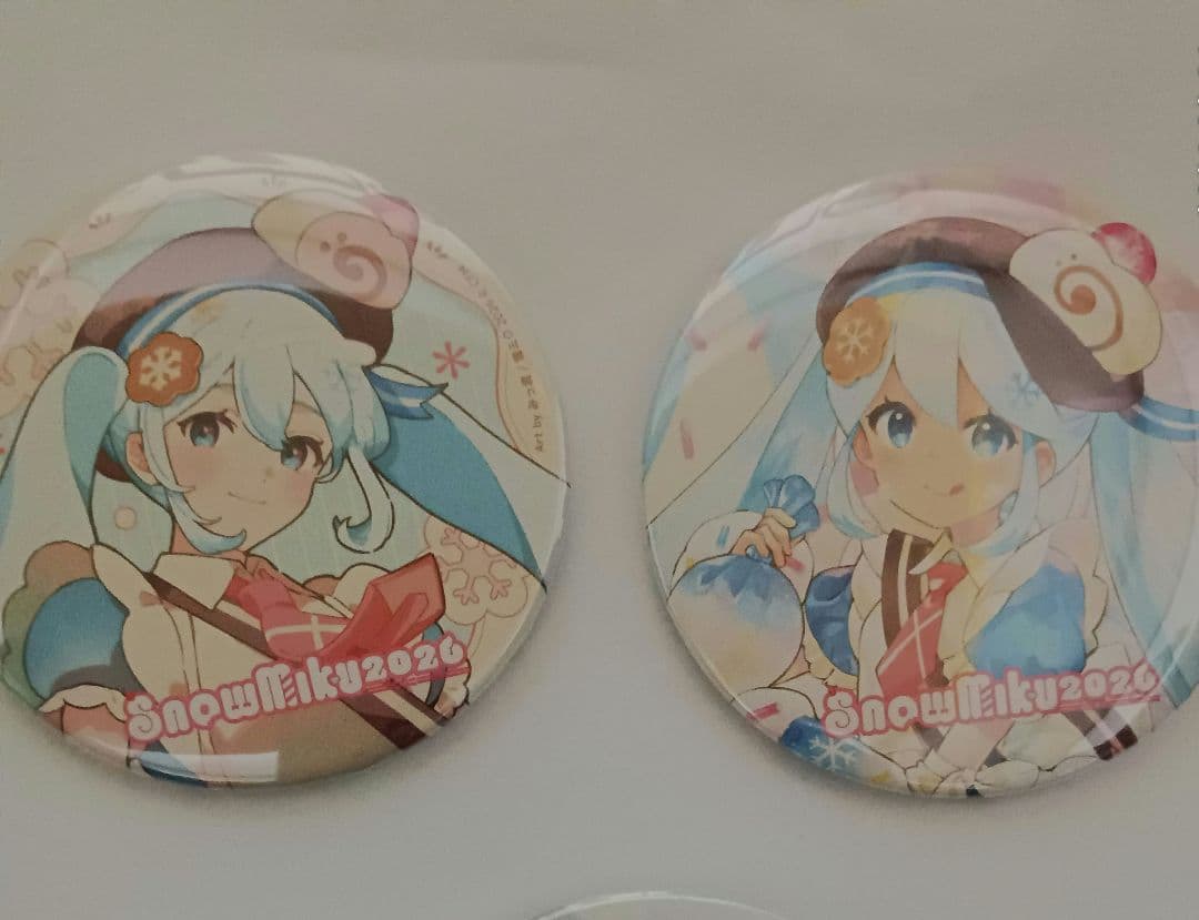 2026　2個　BIG缶バッジ