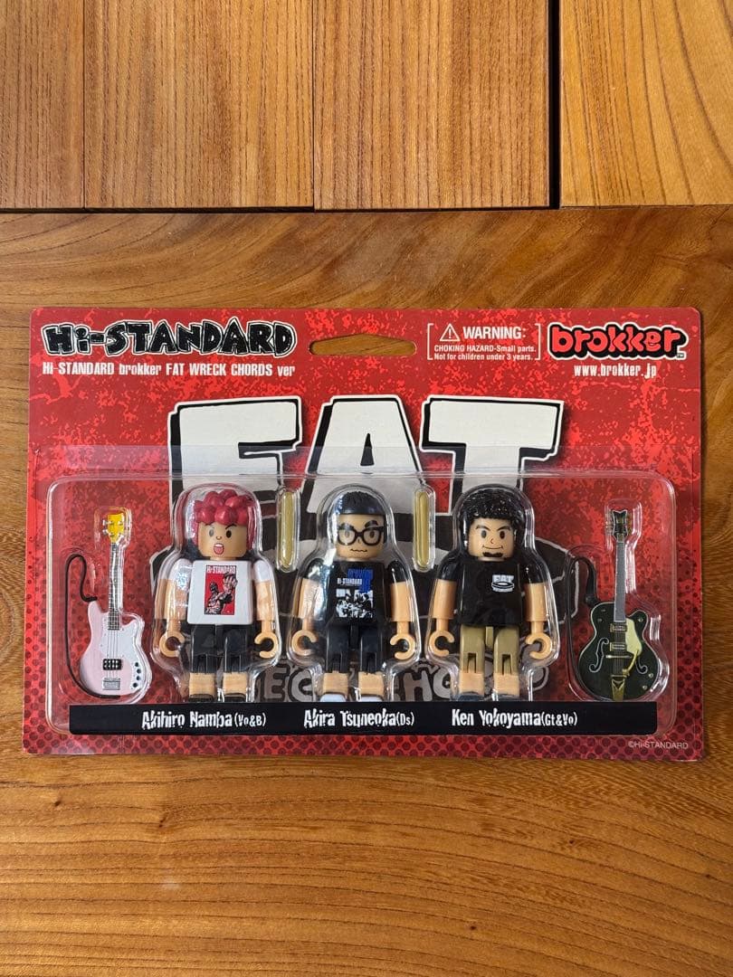 Hi-STANDARD brokkerフィギュアFAT WRECK CHORDS