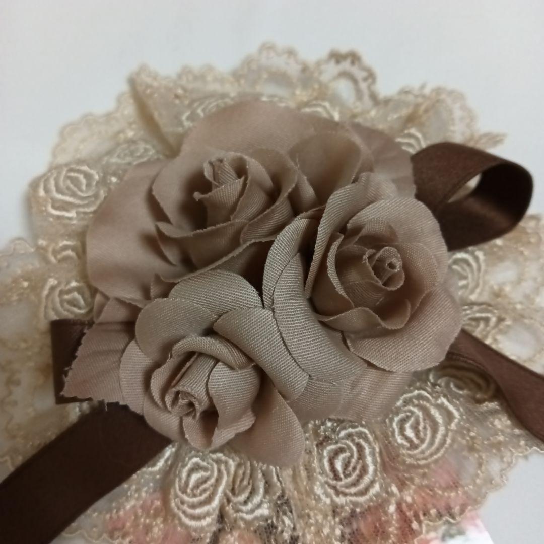 メアリーマグダレン　ロゼットヘッドドレス　ミルキーローズ