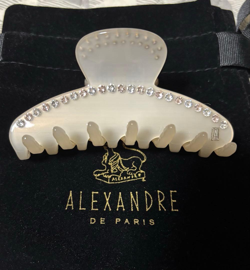 アレクサンドル•ドゥ•パリ　スワロフスキーラインストーンクリップ
