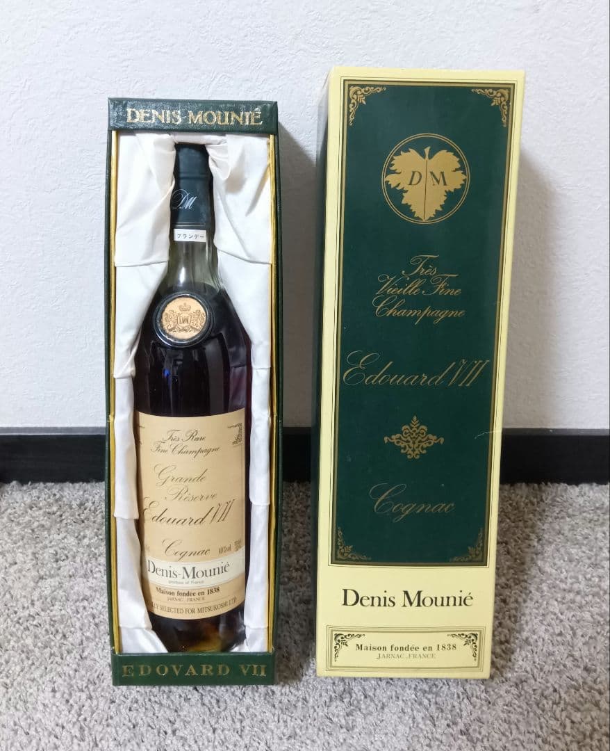 【未開栓】 Brandyブランデー ドゥニム エエドワード7世 (箱入り)