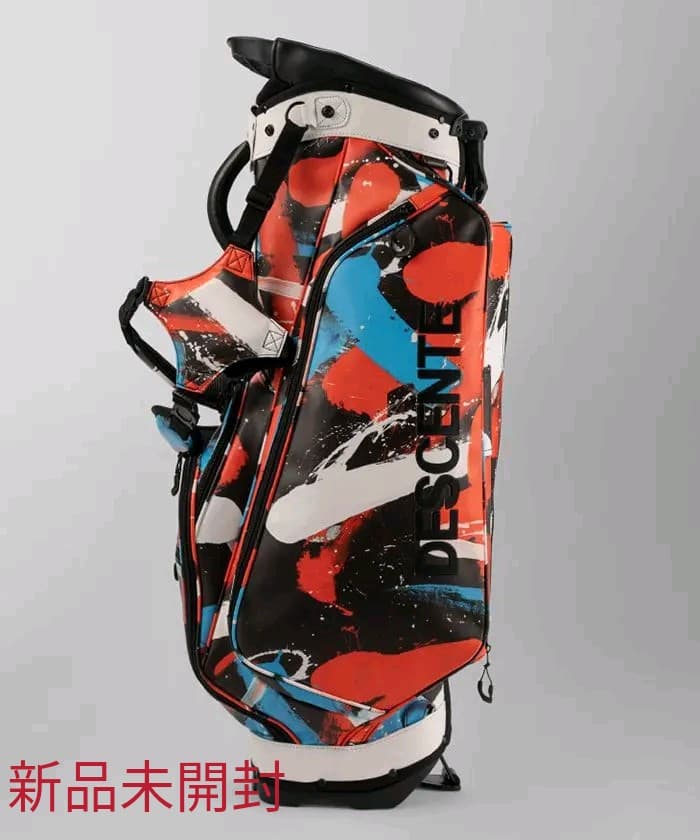 デサントゴルフ【万美コレクション】オリジナルプリントキャディバッグ(スタンド式)