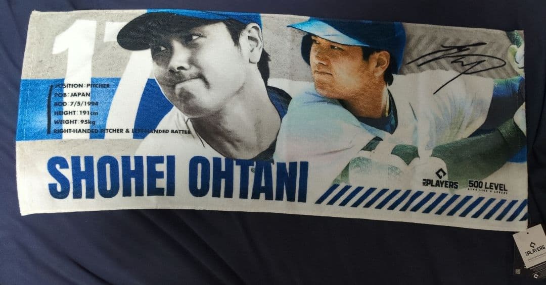 限定商品　大谷翔平・山本由伸 サイン入り今治タオルセット