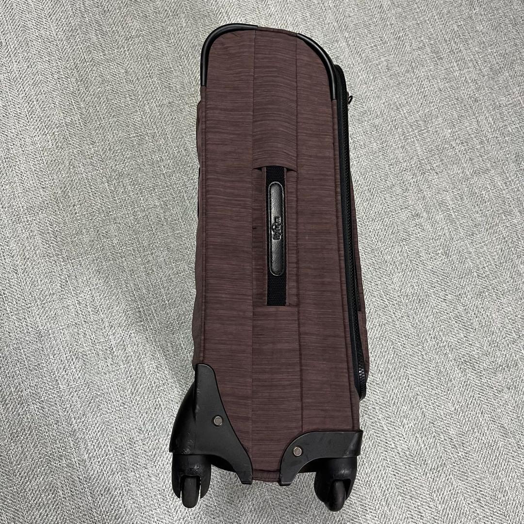 KIPLING キプリング　キャリーケース　キャリーバッグ　茶　軽量